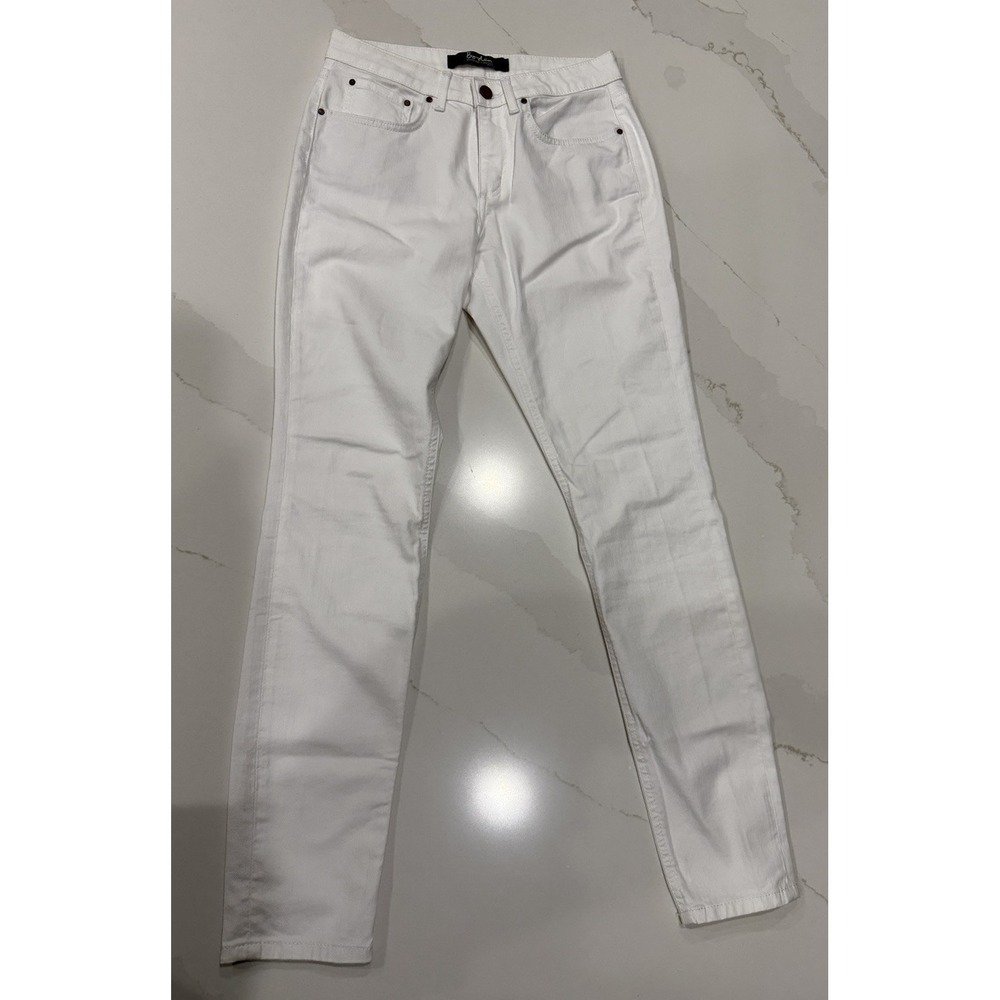 Boden Jeans Womens 6 White SOHO Skinny Date Night Brunch Classic Stretch